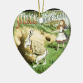 Alice in Wonderland Keramisch Ornament (Links)