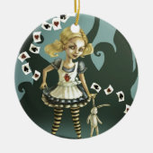 Alice in Wonderland Keramisch Ornament (Voorkant)