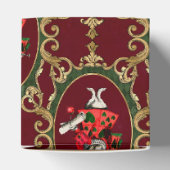 Alice in Wonderland Kerstmis Bedankdoosjes (Bovenkant)