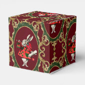 Alice in Wonderland Kerstmis Bedankdoosjes (Achterkant)