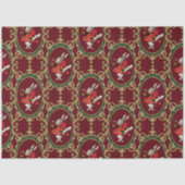 Alice in Wonderland Kerstmis Tissuepapier (Voorkant)