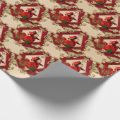 Alice in Wonderland - kerstpapier Cadeaupapier (Hoek)