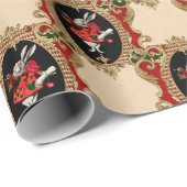 Alice in Wonderland - kerstpapier Cadeaupapier (Rol Hoek)