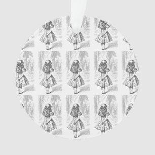 Alice in Wonderland kerstversiering Ornament