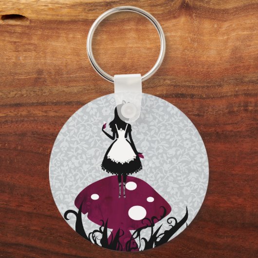 Alice in Wonderland Keychan Sleutelhanger (Voorkant)