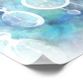 Alice in Wonderland kijkt horizontaal afdrukken Poster (Hoek)