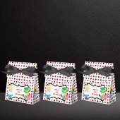 Alice in Wonderland Kinderen Birthday Party Black  Bedankdoosjes