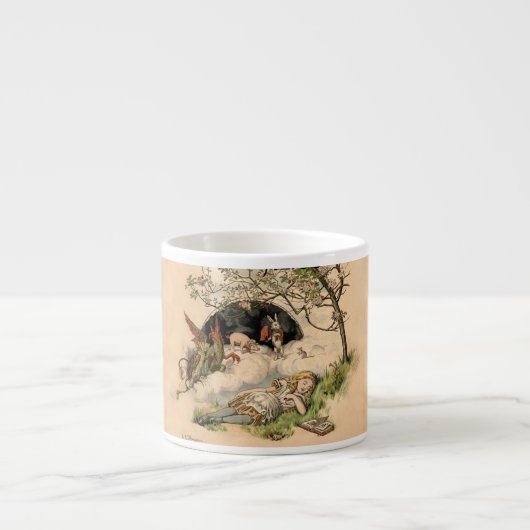 Alice in Wonderland - Klassieke illustraties Espresso Kop (Voorkant)
