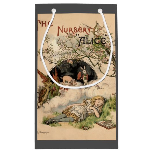 Alice in Wonderland - Klassieke illustraties Klein Cadeauzakje (Achterkant)