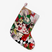Alice in Wonderland Kleine Kerstsok (Voorkant (Hangend))