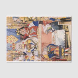 Alice in Wonderland Knave Hearts Decoupage Tissuepapier