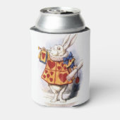 Alice in Wonderland Koelbox konijn Blikjeskoeler (Blikje Achterkant)