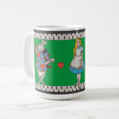 Alice in Wonderland Koffiemok (Voorkant links)