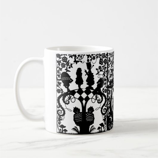 Alice in Wonderland Koffiemok (Links)