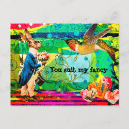 Alice in Wonderland konijn Briefkaart