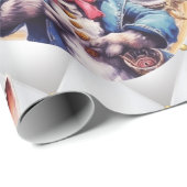 Alice in Wonderland konijn bruiloft thema Cadeaupapier (Rol Hoek)