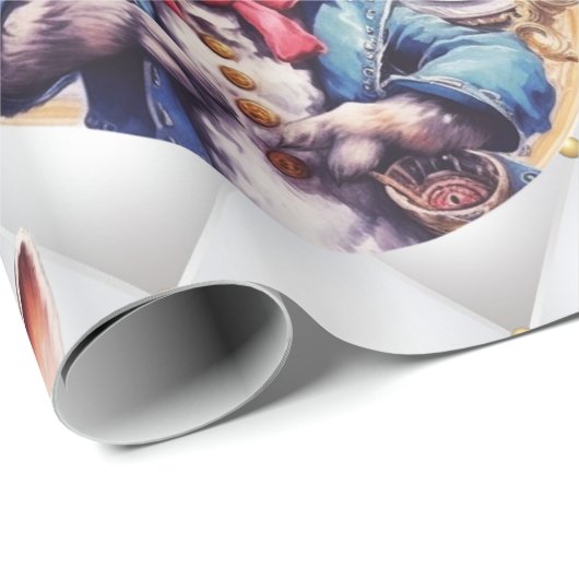 Alice in Wonderland konijn bruiloft thema Cadeaupapier (Rol Hoek)