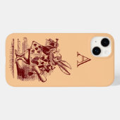  Alice in Wonderland konijn Case-Mate iPhone Case (Achterkant (horizontaal))