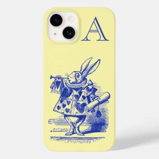 Alice in Wonderland konijn Case-Mate iPhone Case (Achterkant)