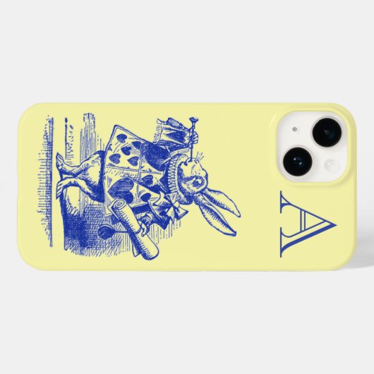  Alice in Wonderland konijn Case-Mate iPhone Case (Achterkant (horizontaal))
