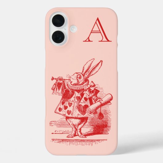 Alice in Wonderland konijn Case-Mate iPhone Case (Achterkant)