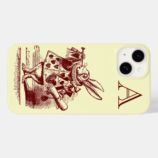 Alice in Wonderland konijn Case-Mate iPhone Case (Achterkant (horizontaal))