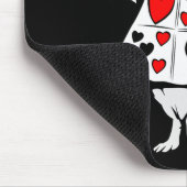 Alice In Wonderland Konijn Paashaas Spelen Mu Muismat (Hoek)