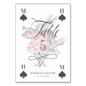 Alice in Wonderland - Konijnenkaart Kaart (Voorkant)