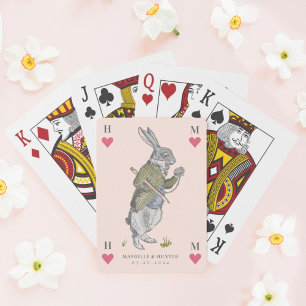 Alice in Wonderland - Konijnenkaart Pokerkaarten