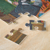 Alice in Wonderland - Koning en Hartenkoningin Legpuzzel (Zijkant)