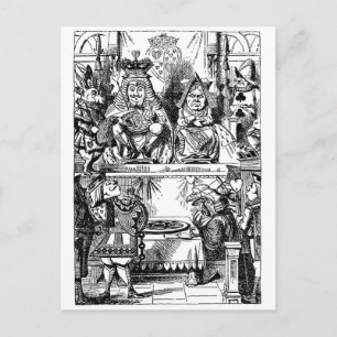 Alice in Wonderland, Koningin der Heten Briefkaart