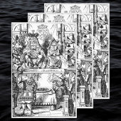  Alice in Wonderland, Koningin der Heten Inpakpapier Vel