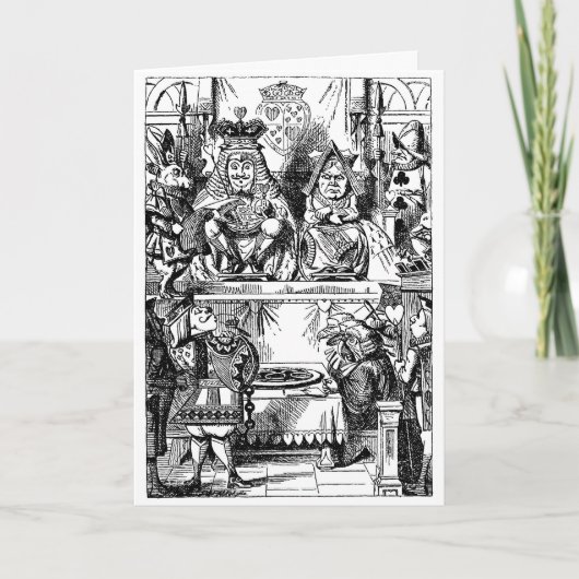 Alice in Wonderland, Koningin der Heten Kaart (Voorkant)