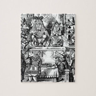 Alice in Wonderland, Koningin der Heten Legpuzzel