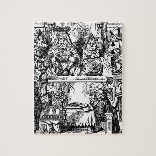  Alice in Wonderland, Koningin der Heten Legpuzzel (Verticaal)