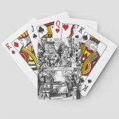  Alice in Wonderland, Koningin der Heten Pokerkaarten (Achterkant)