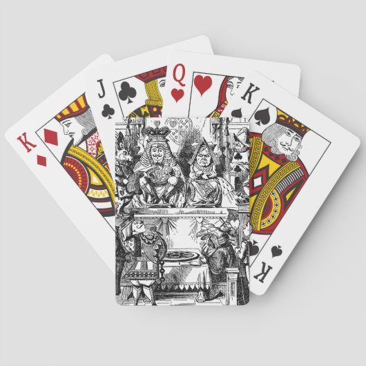  Alice in Wonderland, Koningin der Heten Pokerkaarten (Achterkant)