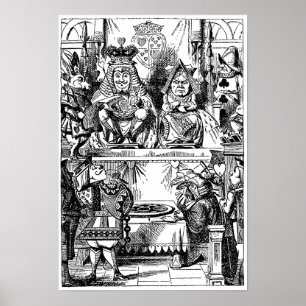  Alice in Wonderland, Koningin der Heten Poster