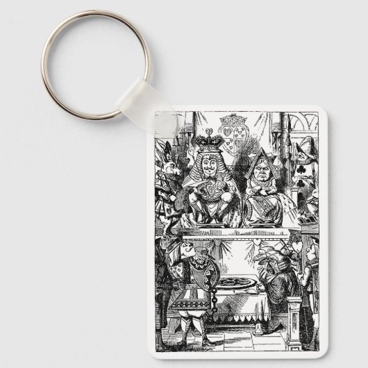  Alice in Wonderland, Koningin der Heten Sleutelhanger (Voorkant)