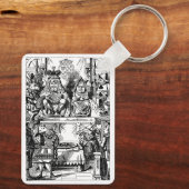  Alice in Wonderland, Koningin der Heten Sleutelhanger (Achterkant)