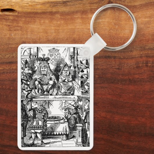  Alice in Wonderland, Koningin der Heten Sleutelhanger (Achterkant)