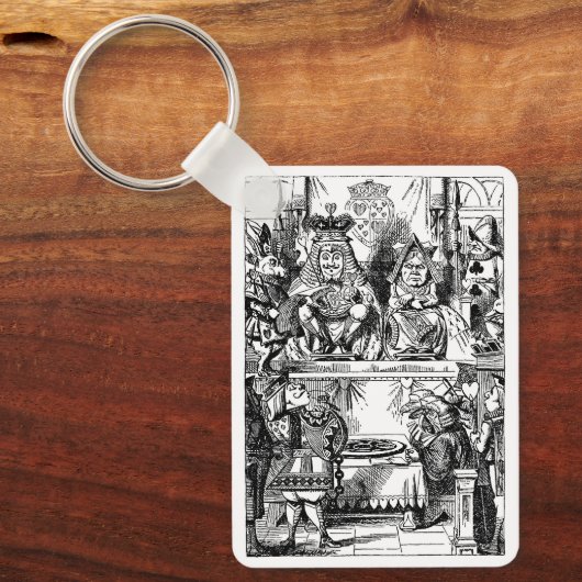  Alice in Wonderland, Koningin der Heten Sleutelhanger (Voorkant)