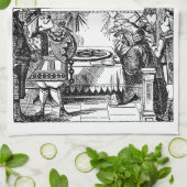 Alice in Wonderland, Koningin der Heten Theedoek (Gevouwen)