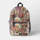  Alice in Wonderland, koningin van harten Bedrukte Rugzak (Voorkant)