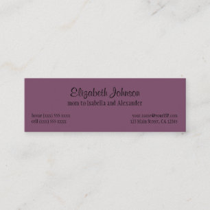  Alice in Wonderland, koningin van harten Contactkaartje