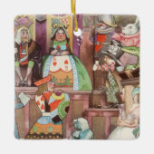  Alice in Wonderland, koningin van harten Keramisch Ornament (Voorkant)