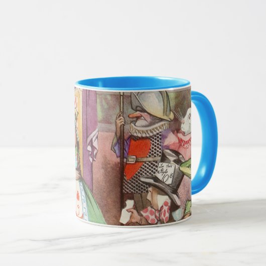 Alice in Wonderland, koningin van harten Mok (Voorkant rechts)