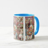  Alice in Wonderland, koningin van harten Mok (Voorkant rechts)