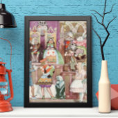  Alice in Wonderland, koningin van harten Poster