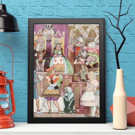 Alice in Wonderland, koningin van harten Poster